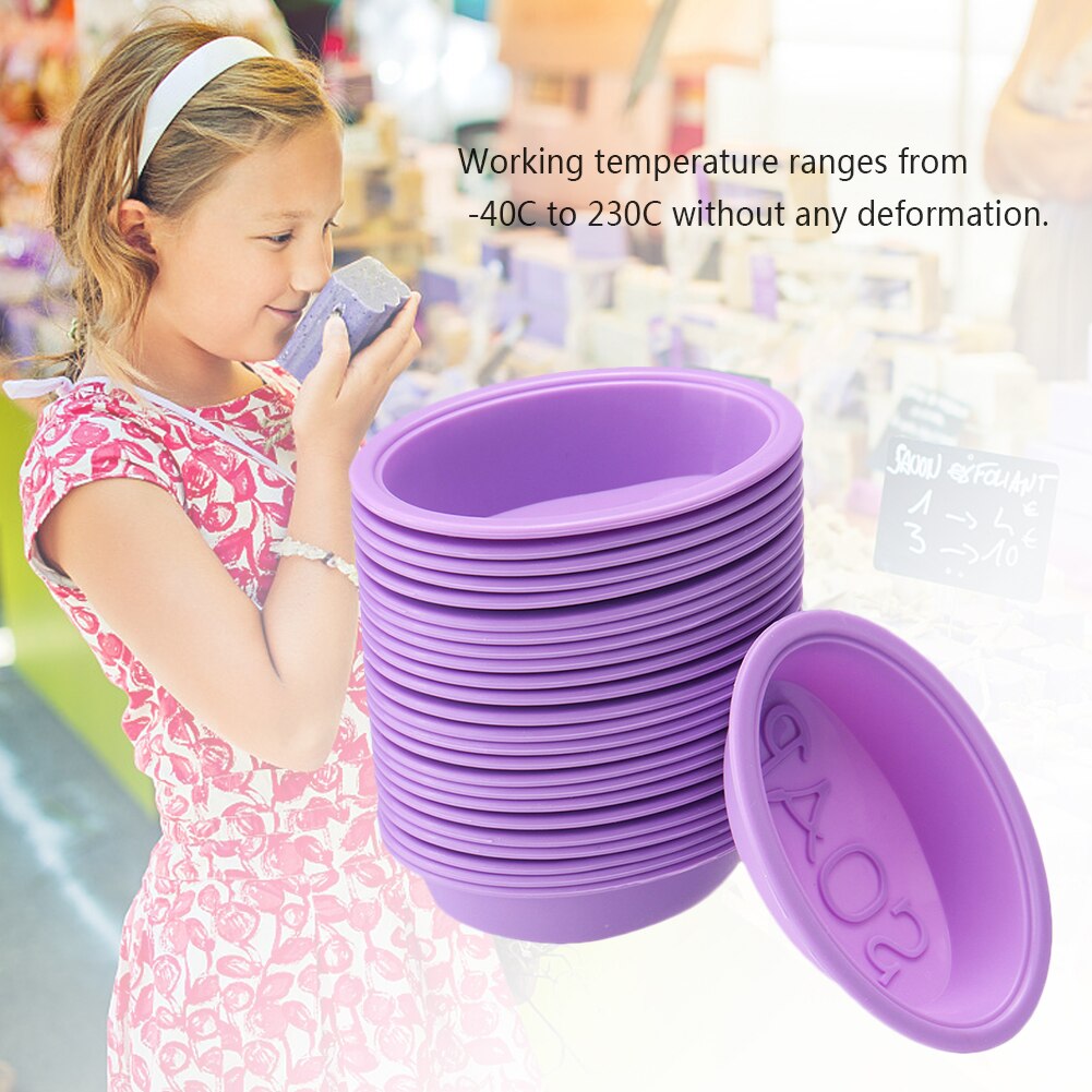 25 pièces de corée du sud petit savon naturel moule bricolage coréen petit savon Silicone moule faisant pâtisserie gâteau savon forme formant outil