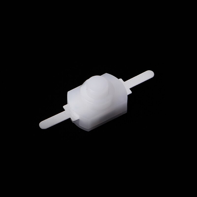 10 Pcs DC Latching Push Button Switch On Off For Torch Flashlight Light Lamp Wall Outlet 62KD