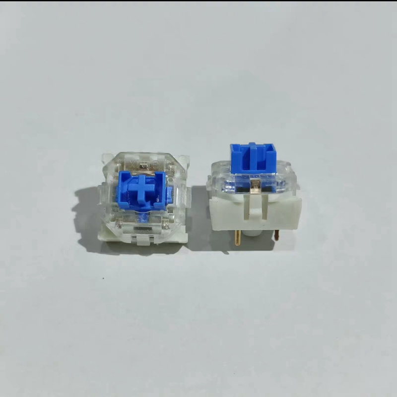 OUTEMU Half Height Dwarf GTMX Green Brown Red Black Switch 3 Pins Linear Clicky Tactile DIY Custom Mechanical keyboard Switshes: Olive / Czerwony przełącznik