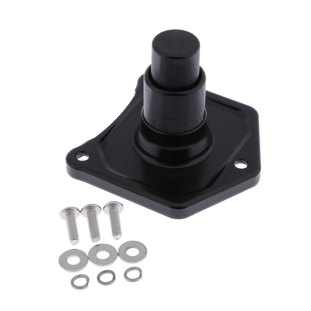 Black Solenoid Push Button Stater Switch For Harley 1991-17 TWIN CAM 17762