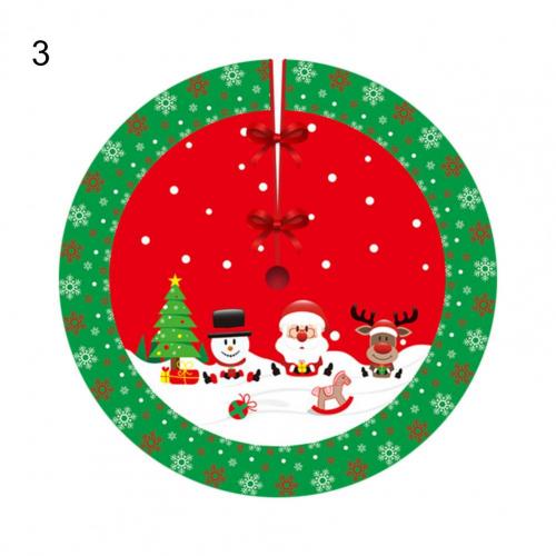 80% hübsche, runde, dekorative baumdecken aus flanell für weihnachten – exquisite baumunterlagen für feste: 3