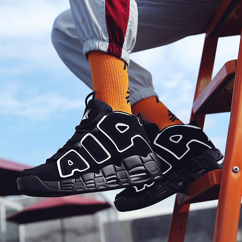 Zapatos clásicos transpirables para hombre, zapatillas informales cómodas con cordones y cojín de aire, para caminar al aire libre