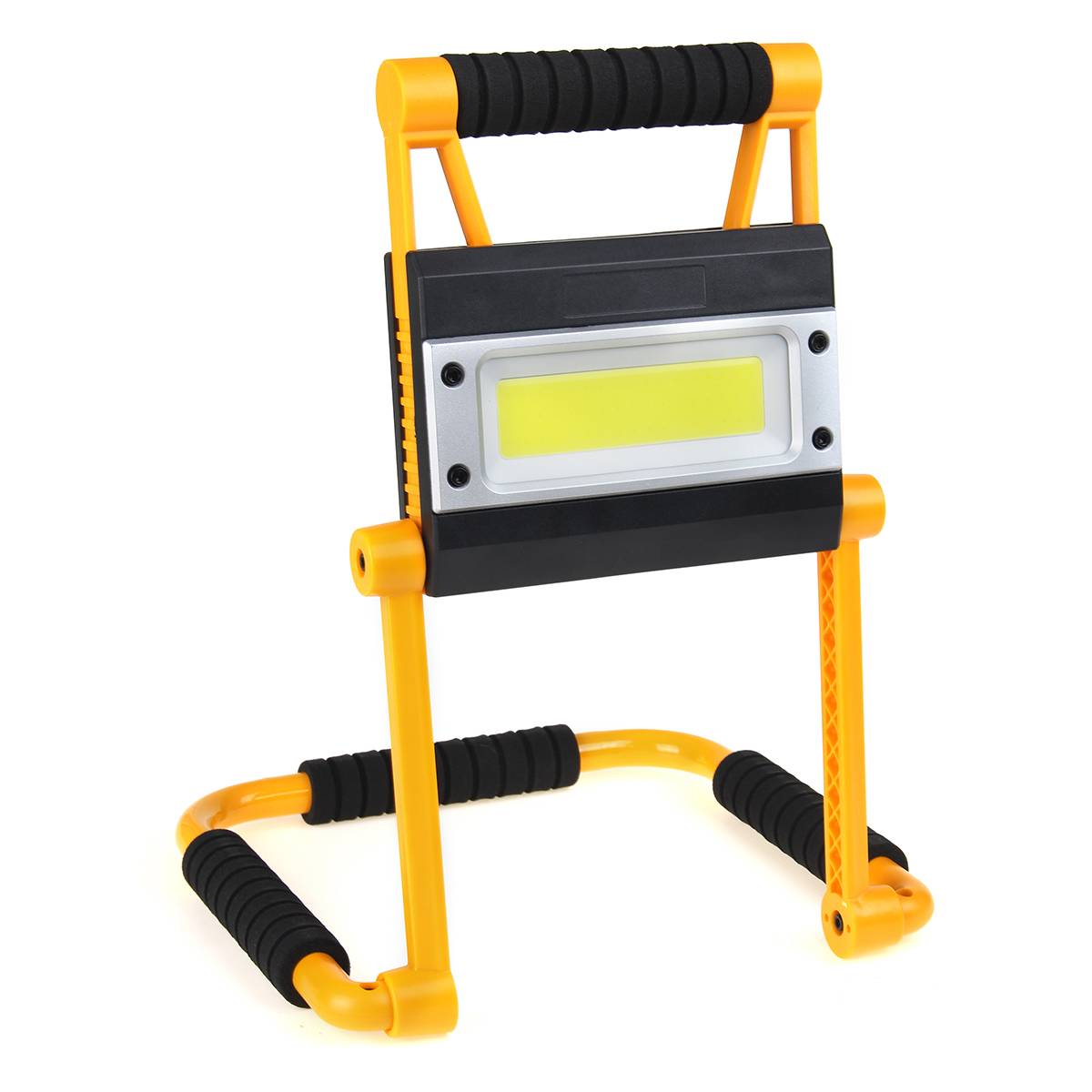 Lámpara de trabajo COB de 300W, linterna LED portátil, impermeable, de 4 modos, foco portátil de emergencia, reflector recargable para luz de Camping