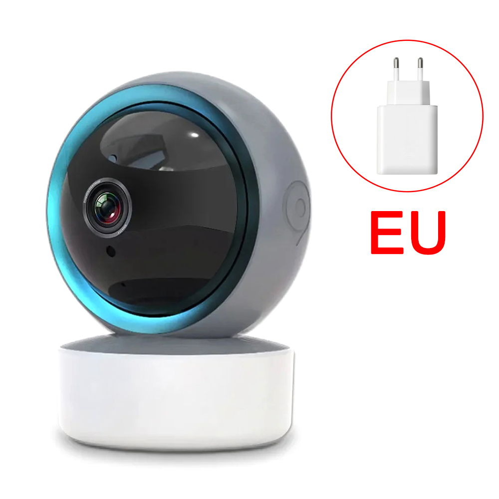 Tuya Smart Life 5MP Wifi PTZ IP-beveiligingscamera Indoor Auto Tracking Draadloze CCTV-bewakingscamera 2-weg audio Babyfoon: 1/4"