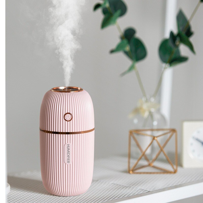 Mini humidificateur d'air pour voiture, diffuseur de brouillard USB pour maison, voitures, bureau, chambre à coucher avec lumières Led
