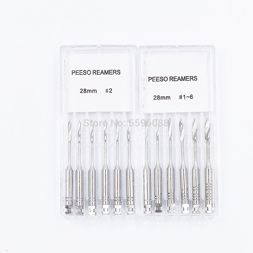 1 box Dental Endodontic Files Reamers Drill Burs Peeso Reamers Endo Files Peeso Dentist Tools Dental Lab Dentist Material