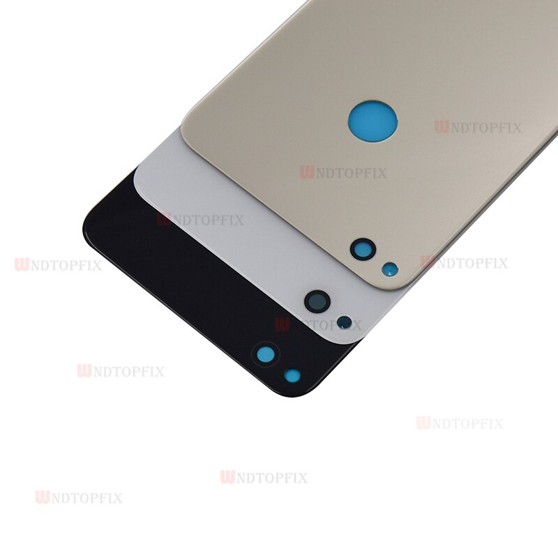 Para huawei p8 lite 2017 volta vidro da bateria capa para huawei p9 lite 2017 volta capa de vidro porta traseira habitação caso substituição