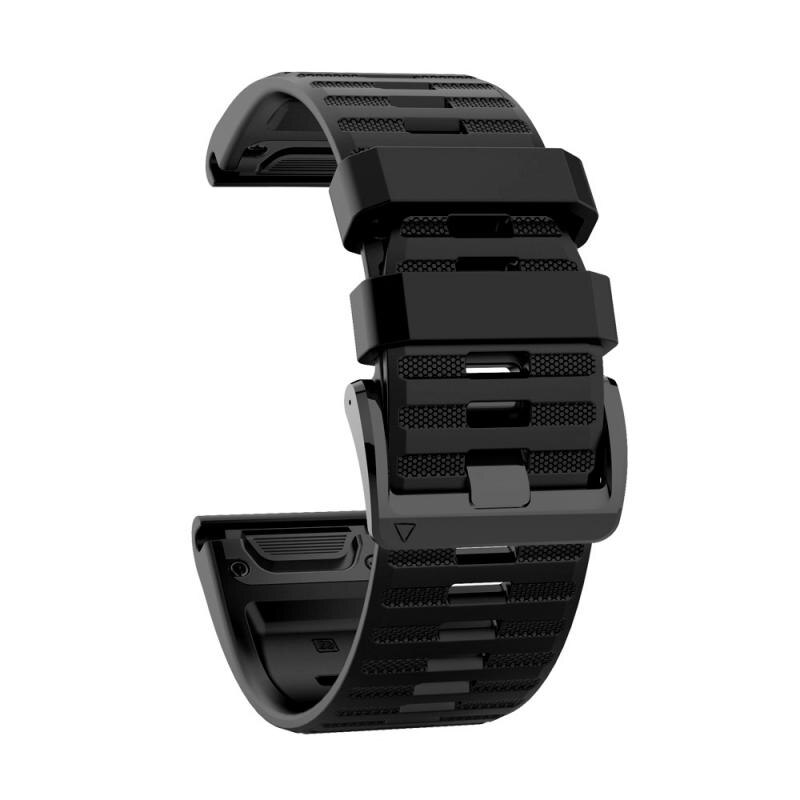 Weiche Silikon Ersatz Armband Strap Für Garmin Fenix 5/6 Bands Zubehör Sport Atmungsaktive Air Loch Wasser-Beweis Straps: 01