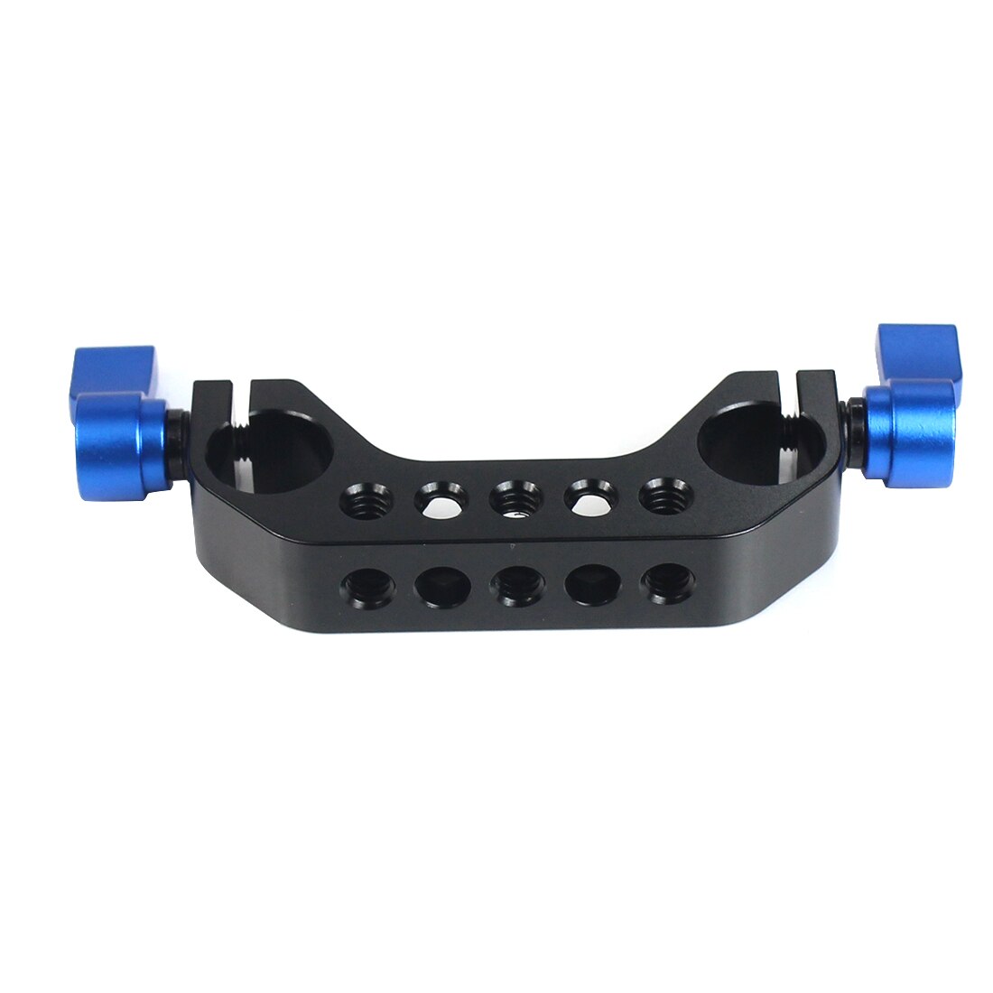 BGNing – pince de tige de 15mm en alliage d'aluminium, 1/4 "-20 trous de vis adaptateur de Support pour DSLR plate-forme d'épaule pour plate-forme de caméra de mise au point de suivi