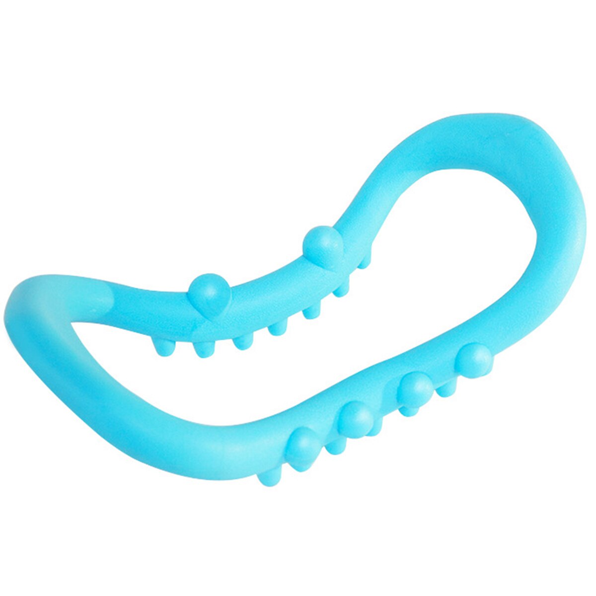 Yoga Ring - Pilates Bodybuilding Exercise - Fascia Massage Workout Tool: Blue