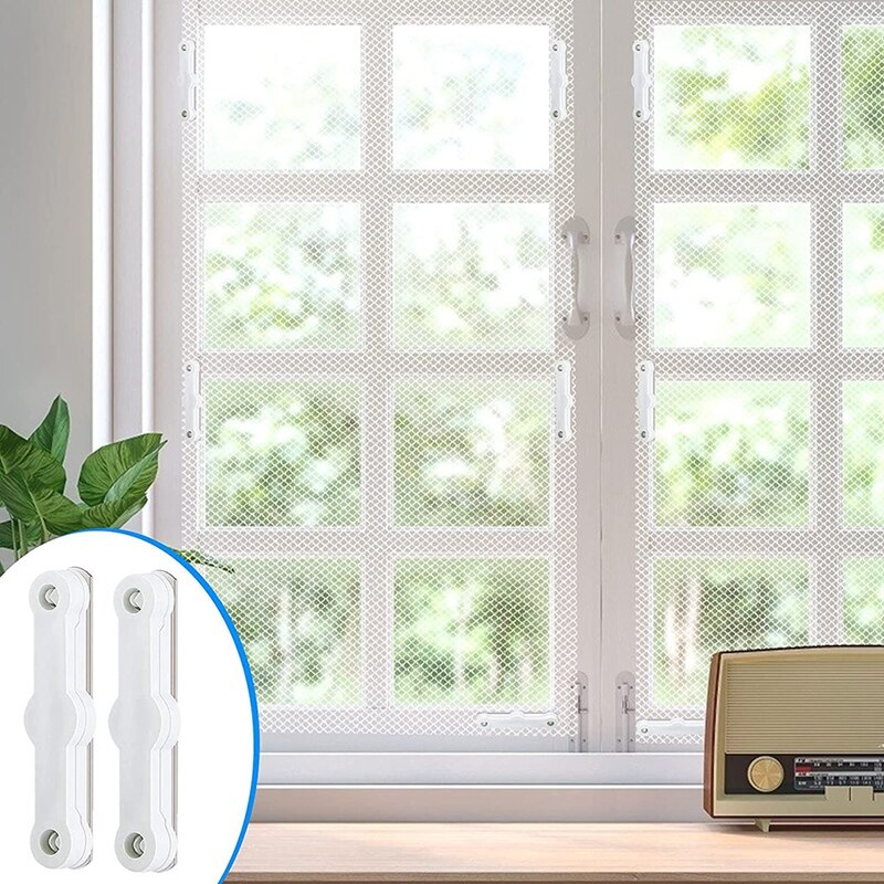 ! 8Pack Screen Installer Clips, Window Screen Retainer Clips Traceless Fixing Clip for Window Screen Installation Tool