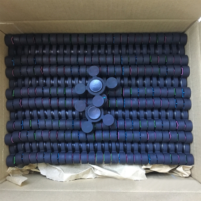 B2EB Fidget Gyroscope Decompression Toy Anti-Stress Novelty Gag Sensory Toy w/ Mute Top for ADD Autism Therapy Anxiety Relief