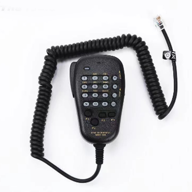 MH-48 MH-48A6J DTMF Microphone for YAESU Transceiver FTM-400DR/XDR FTM-7250D FT-2980R FTM-3207D FT-8900R FT-7900R Mobile Radios: RED