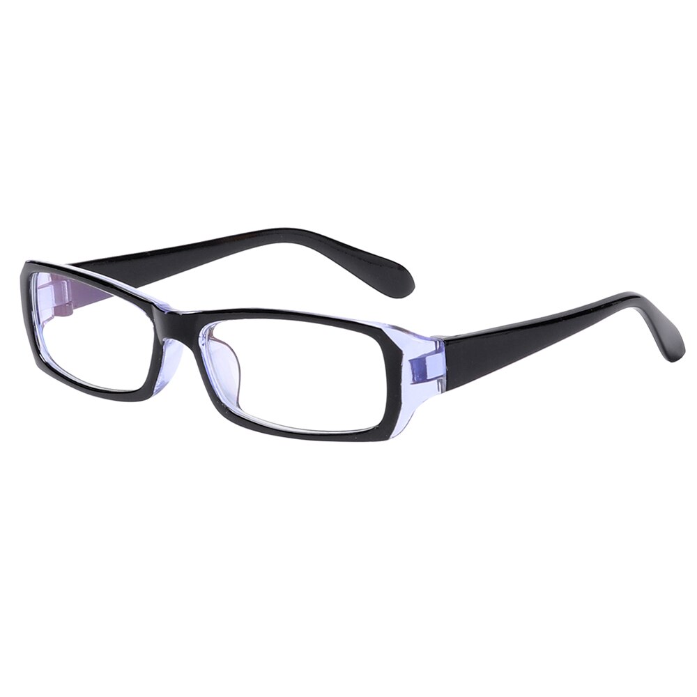 Gafas de protección contra la radiación Unisex, marco de gafas para ordenador, antifatiga, película Azul, Anti-UV, cristal de espejo liso, 1 ud.: 2