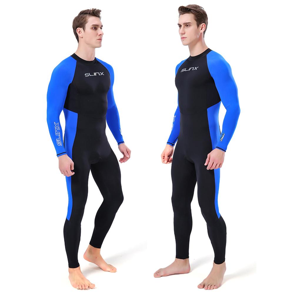 Mannen Wetsuit Surfen Zwemmen Lange Mouwen Back Zip Volledige Pak Sportkleding Voor Duiken Surfen Zwemmen Pak