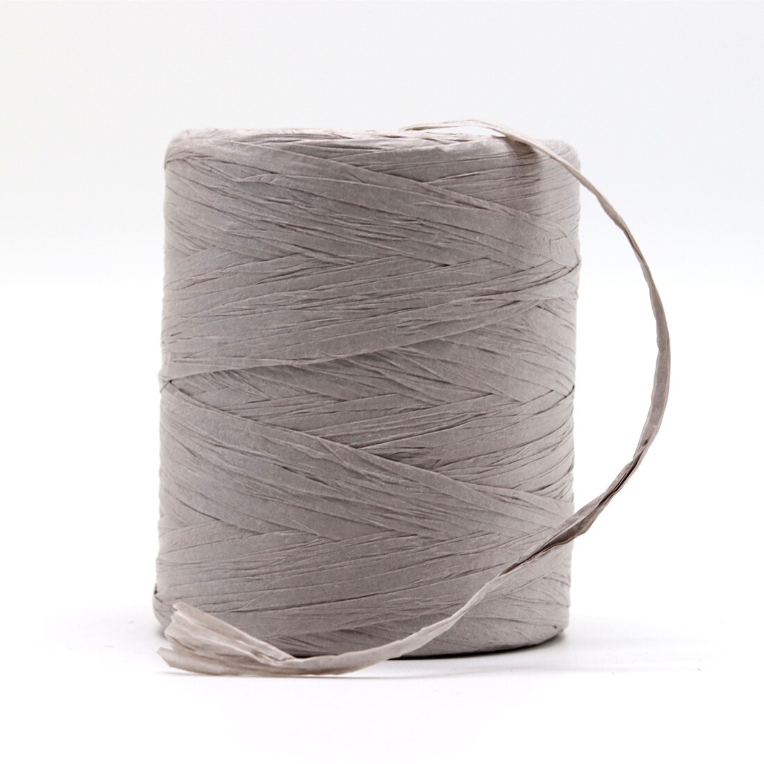 180 M/Roll Raffia Touw Garen Biologische Stro Garen Voor Breien Zomer Hoeden Tassen Geschenkdoos Verpakking Inpakpapier twijn Rope: grey