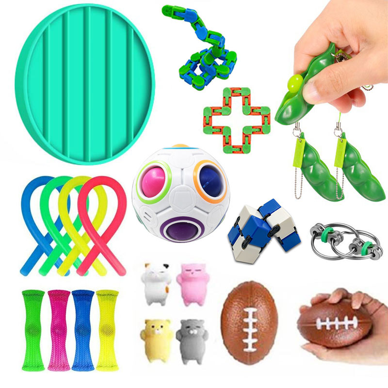 Marmor Ball Für EDC Hand Autismus ADHS Angst Linderung Fokus freundlicher Magie betonen Zappeln Spielzeug Sensorische Therapie Spielzeug Bündel Sensorischen spielzeug