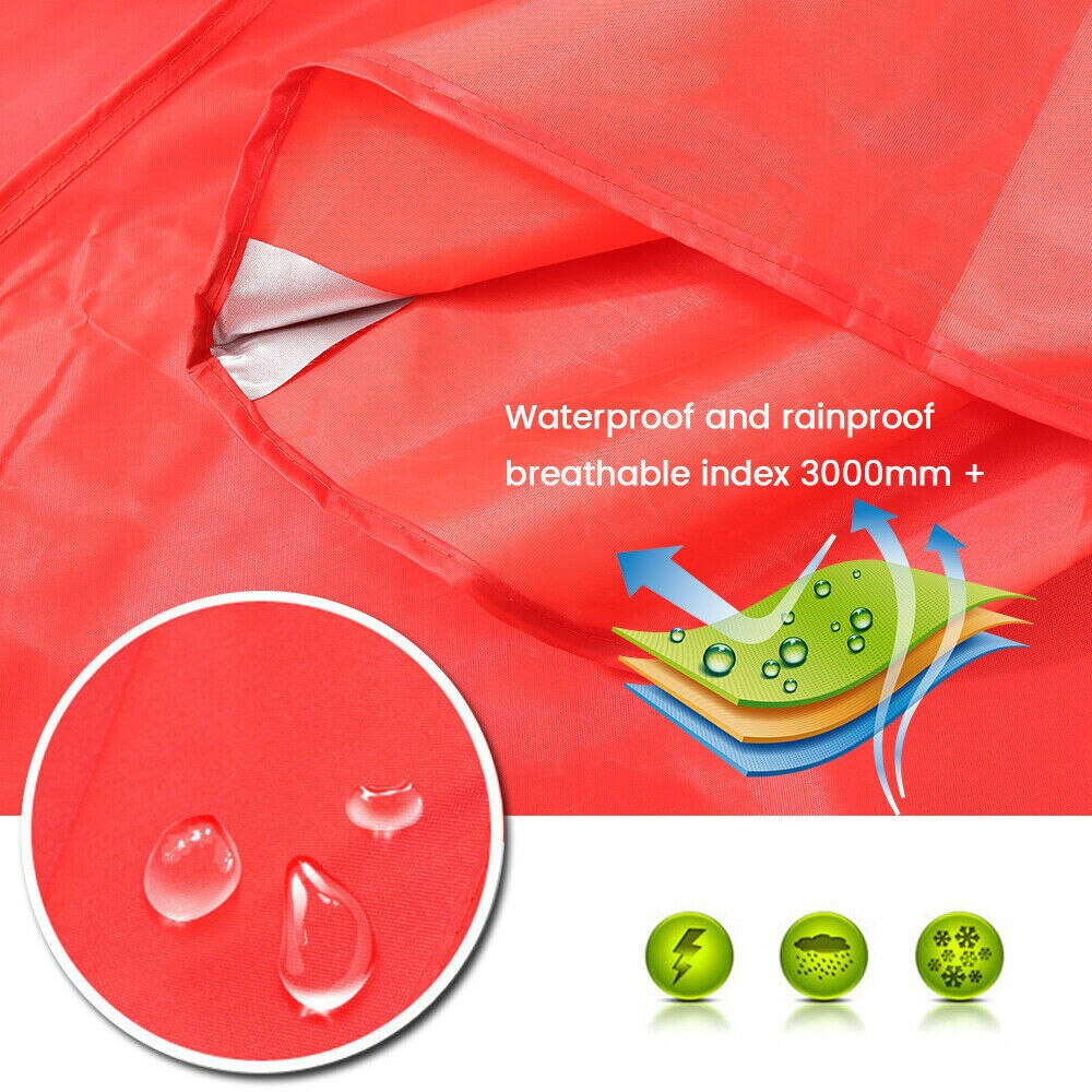 UV Waterproof Replacement 420D Oxford Cloth Canopy Awning Camping Tent Top Cover Garden BBQ Gazebo Top Replacement Cover