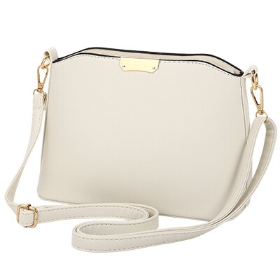 YBYT neue einfache casual frauen satchel dame einkaufen shell tasche schulter messenger umhängetaschen: Beige