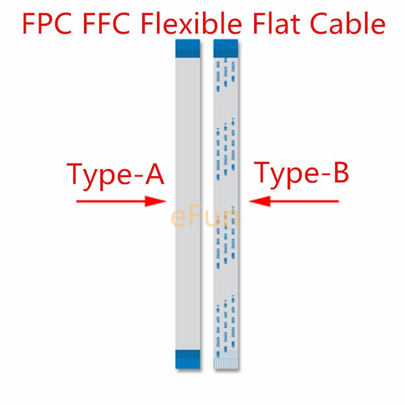 Sourcing Map 1 Pcs IDC Rainbow Wire Flat Ribbon Cable FC-Female To 8P 393 Inch Length 254mm Pitch Breadboard Jumper Wires For Electronic Projects - View #8