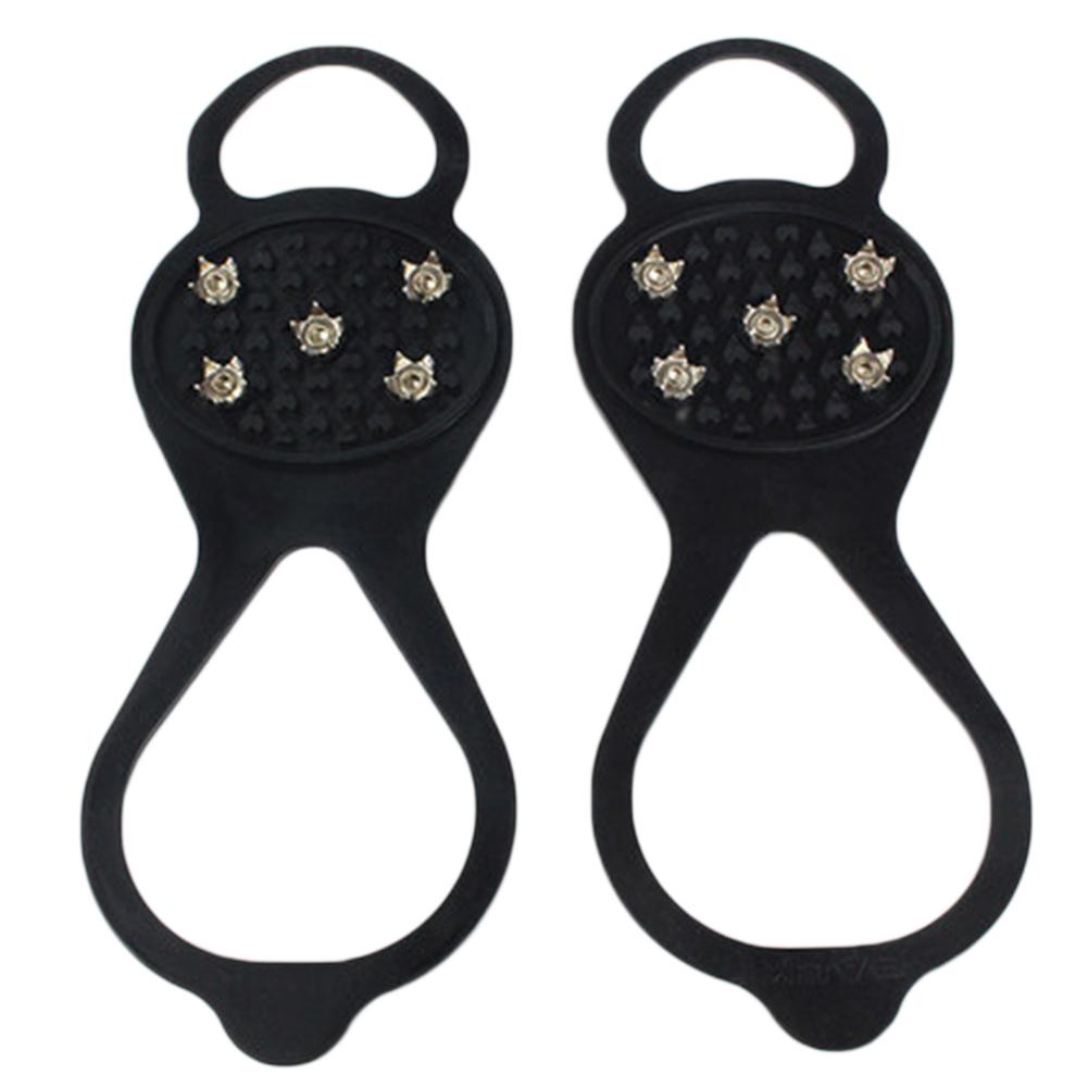 2 Crampons Pour Chaussures Et Bottes, Crampons Antidérapants Pour La Neige Et La Glace Avec Pointes En Acier Inoxydable Crampons De Traction Avec Sangles Tres Grande Taille 91869903