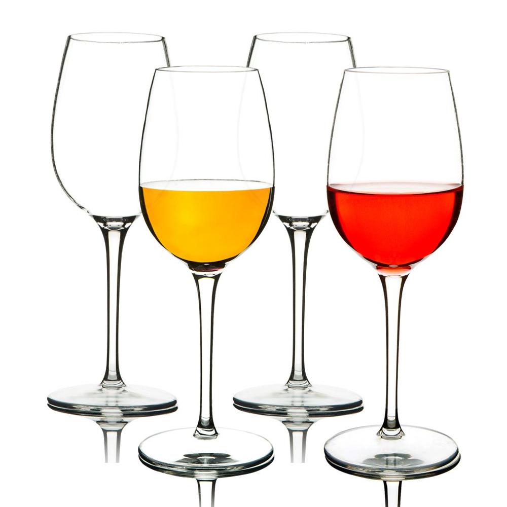 HXM 1/2/4/6 uds/set de copas de vino irrompibles Tritan PVC inastillables copas de vino, copas de vino, copas para beber, copas para el hogar, bodas: 4pcs