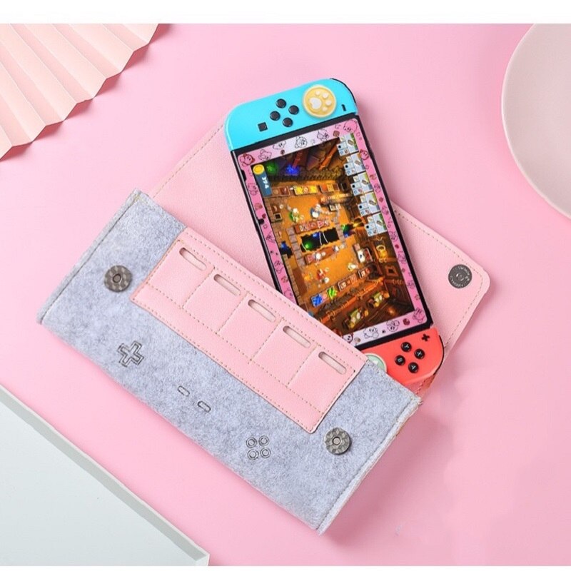 Protective Shell For Switch lite Portable Cute Pouch Travel Carrying Case NS Console Bag Switch Joy-Con &amp; Accessories