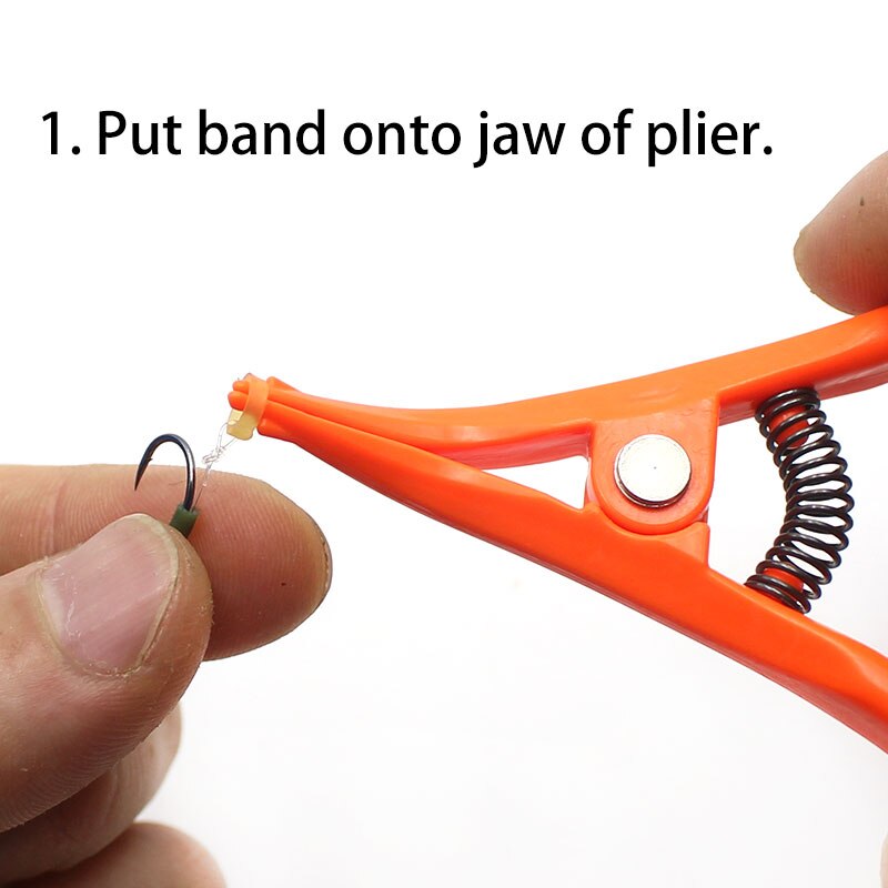 Piller agn bånd gummi agn bander læs karpe fiske tilbehør elastiske agn bånd ringe til agn boilies holder grej