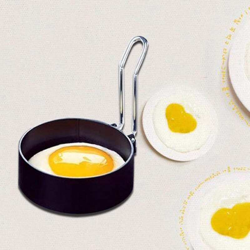 1 st metall stekt ägg formare stekt ägg pannkaksformare omelettform form stekringar ägg kökstillbehör matlagningsverktyg
