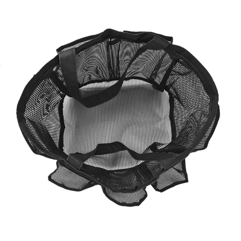 Portable Mesh Shower Caddy Quick Dry Shower Tote Hanging Bath & Toiletry Organizer Bag 9 Storage Pockets Double Handles Coll