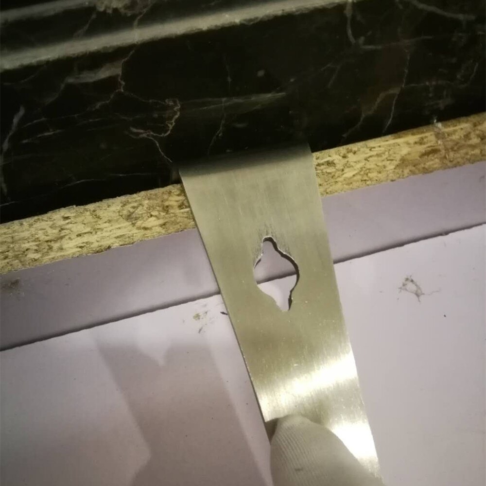 Arêtes pointues de grattoir de rasoir de Prybar et de grattoir d'acier inoxydable de mutifonction pour le clou et le Tack tirant l'arrachage et le grattage