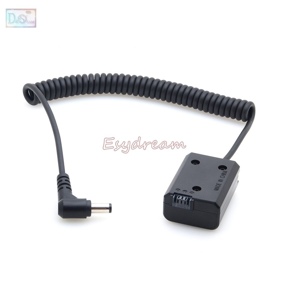NP-FW50 FW50 Dummy Batterij Koppeling Adapter met DC Male Connector Power Opgerolde Kabel voor Sony A7 II A6500 A6400 a6300