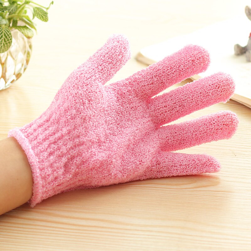 Gants de gommage pour la douche, bain pour éplucher, gant exfoliant, résistant, éponge de Massage pour le corps, lavage de la peau, brosse corporelle hydratante