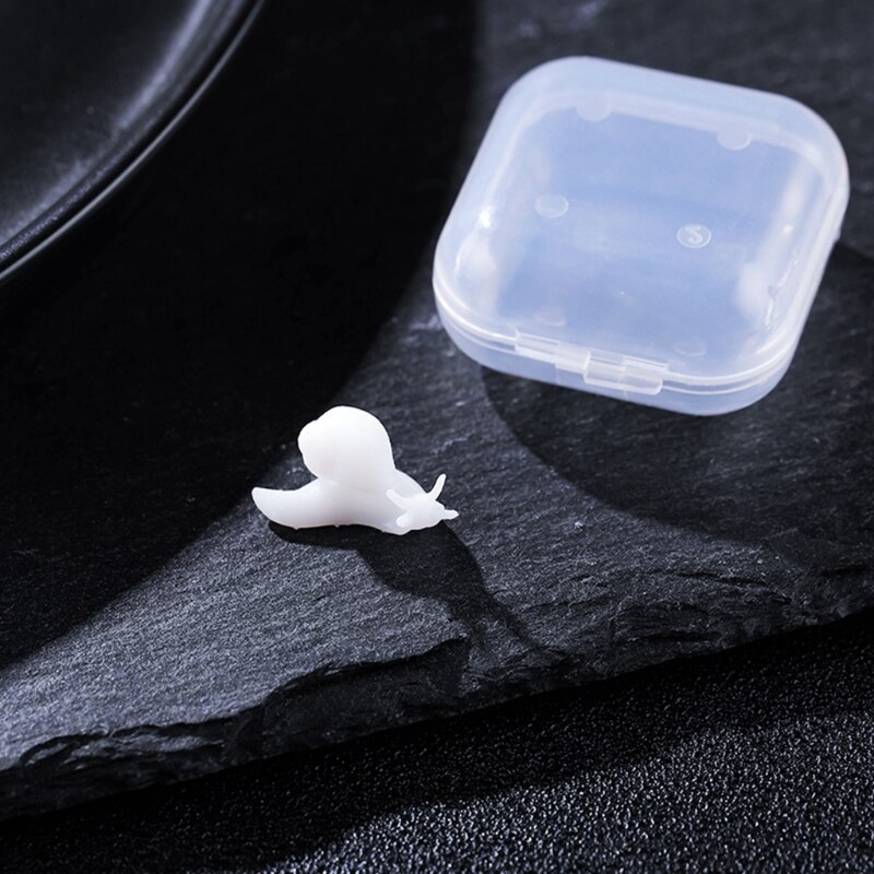 Resin Filler Handmade Plastic Small Snail Mould Epoxy Modeling DIY Craft Resin Filling Model Supplies for Kids 10/20mm