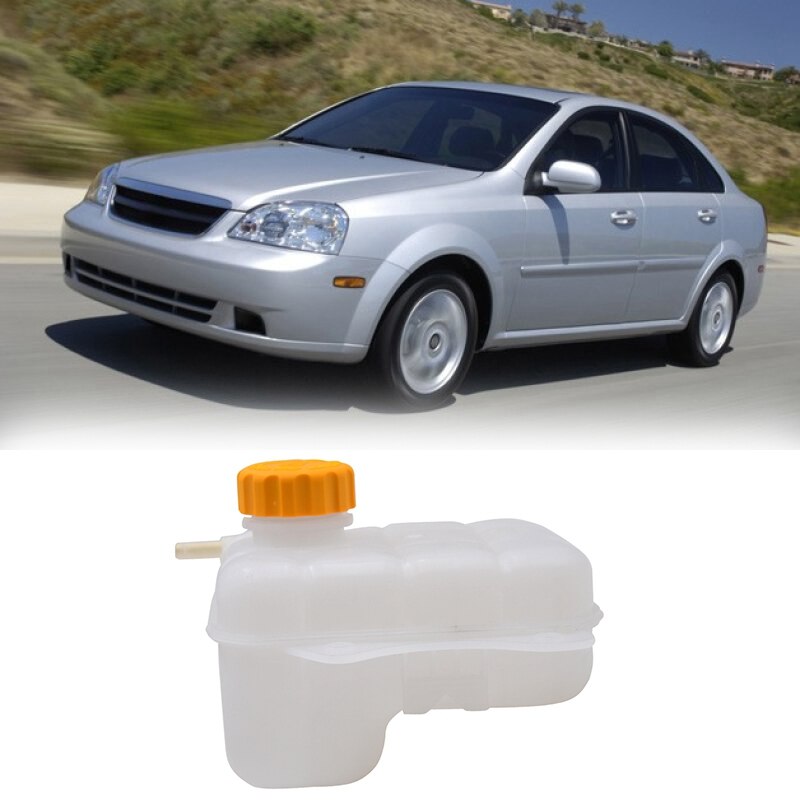 Bouteille de réservoir d'expansion de liquide de refroidissement moteur avec bouchon 96813425 17930-85Z10 pour Suzuki Forenza Reno Chevy Optra