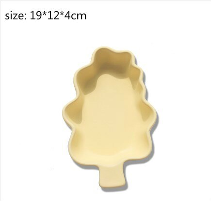 Kreatywne drzewko kształt cukierki przekąnarty orzechy nasiona suche owoce ceramika talerze naczynia miska taca śniadaniowa strona główna przybory kuchenne: kolor 1