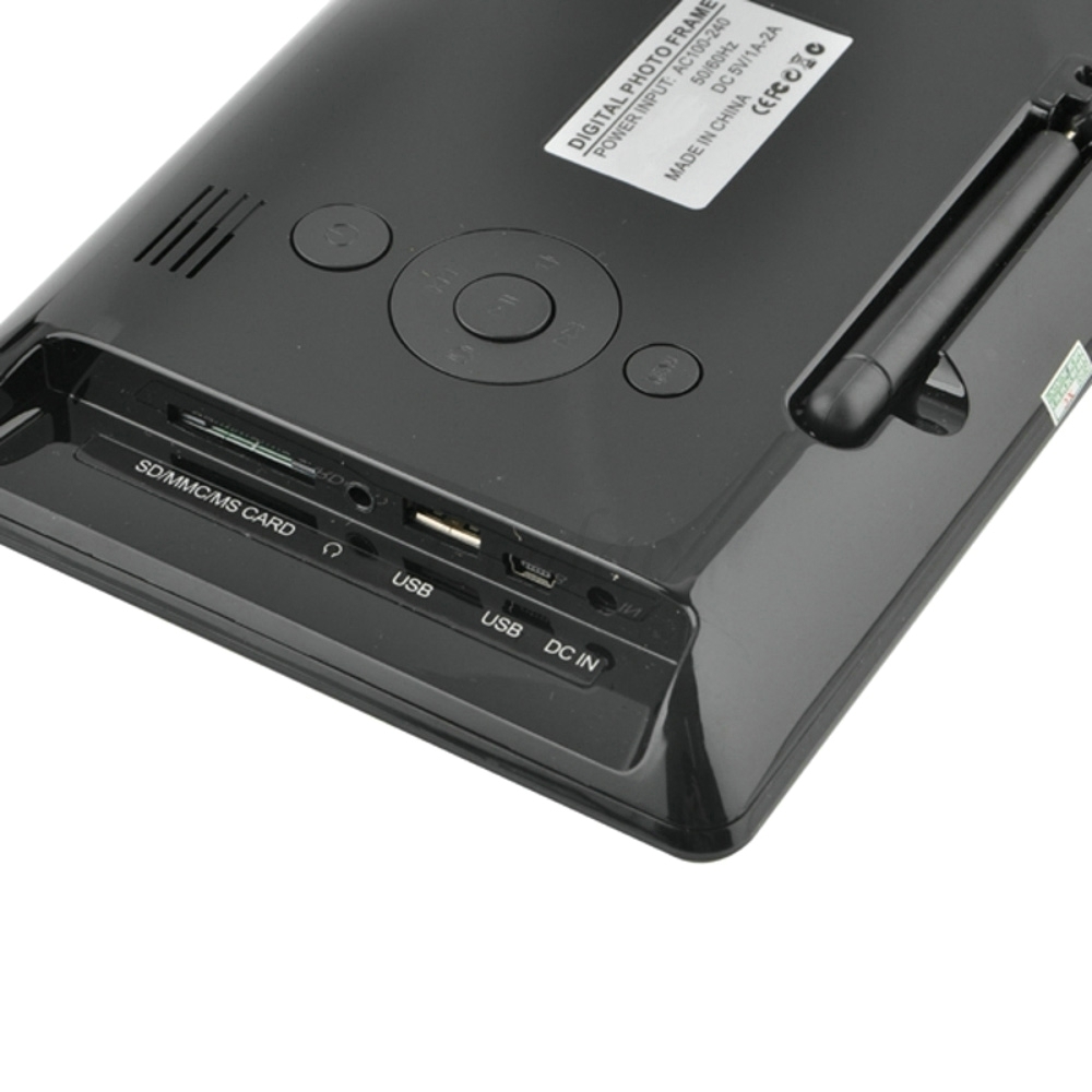 7 zoll Digitaler Bilderrahmen LED-hintergrundbeleuchtung hoch-Definition 800X480 Elektronische Album Bild Musik Video Porta Retrato Digital