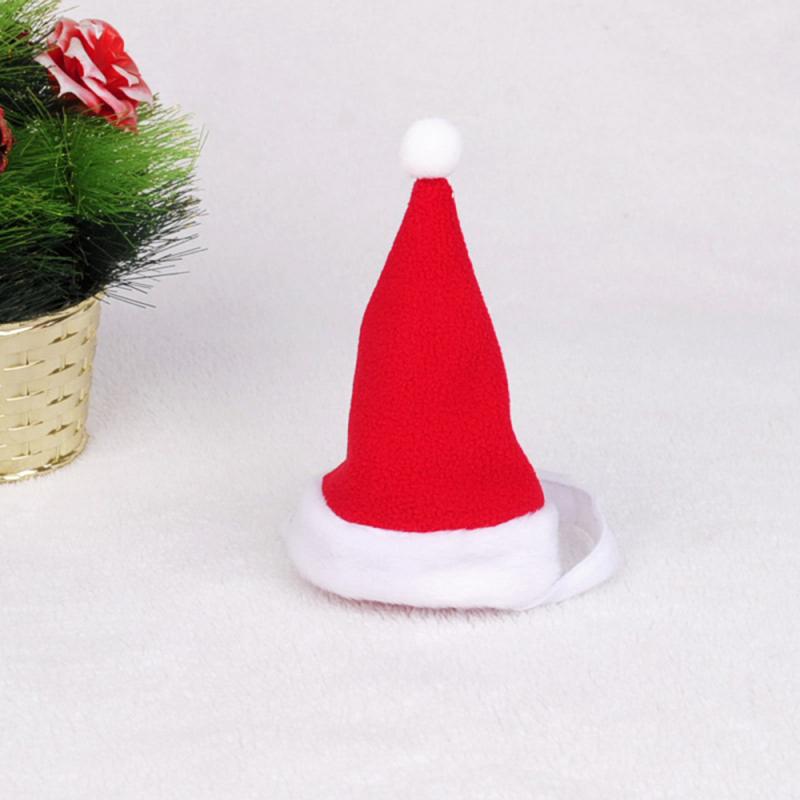 Pet Products Christmas Hat Soft Plush Party Pet Products Tie Cat Hat Guinea Pig Ornament Euramerican Christmas Flying Squirrel: 02