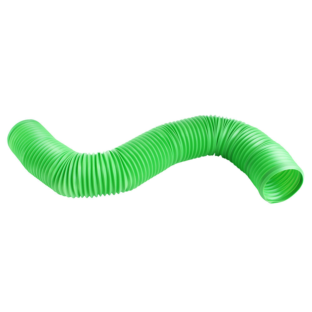 Túnel retráctil de plástico para mascotas pequeñas, suministros para Hurón, juguetes para hámster: green