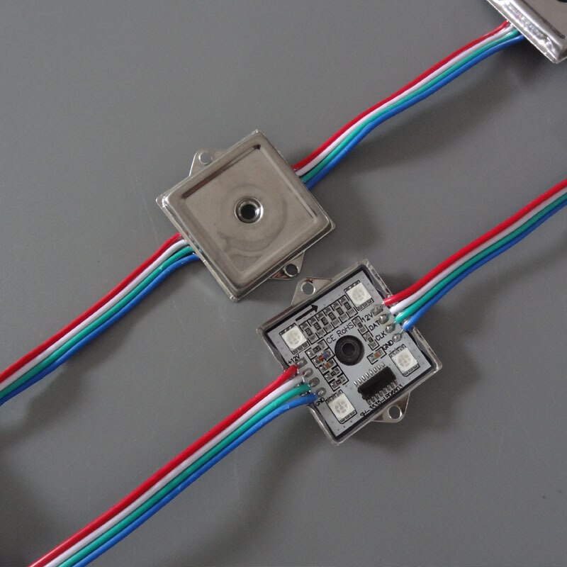Ic WS2801 LPD6803S 5050 Rgb * 4 Full-Color Module Led Verlichting 12V Dc 1.44W Waterdichte Rgb led Verlichting