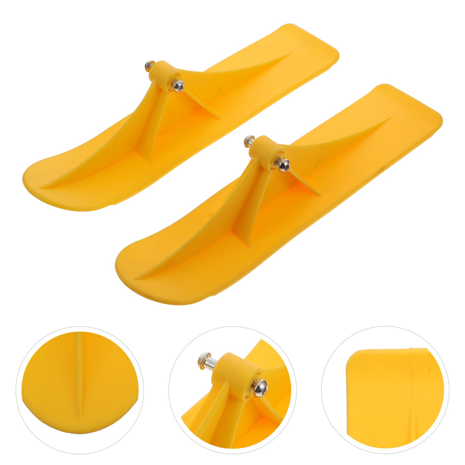 1 paio tavola da sci slitta da neve slitta da sci forniture per Scooter tavola da sci per sci Scooter per bambini all&#39;aperto: Default Title