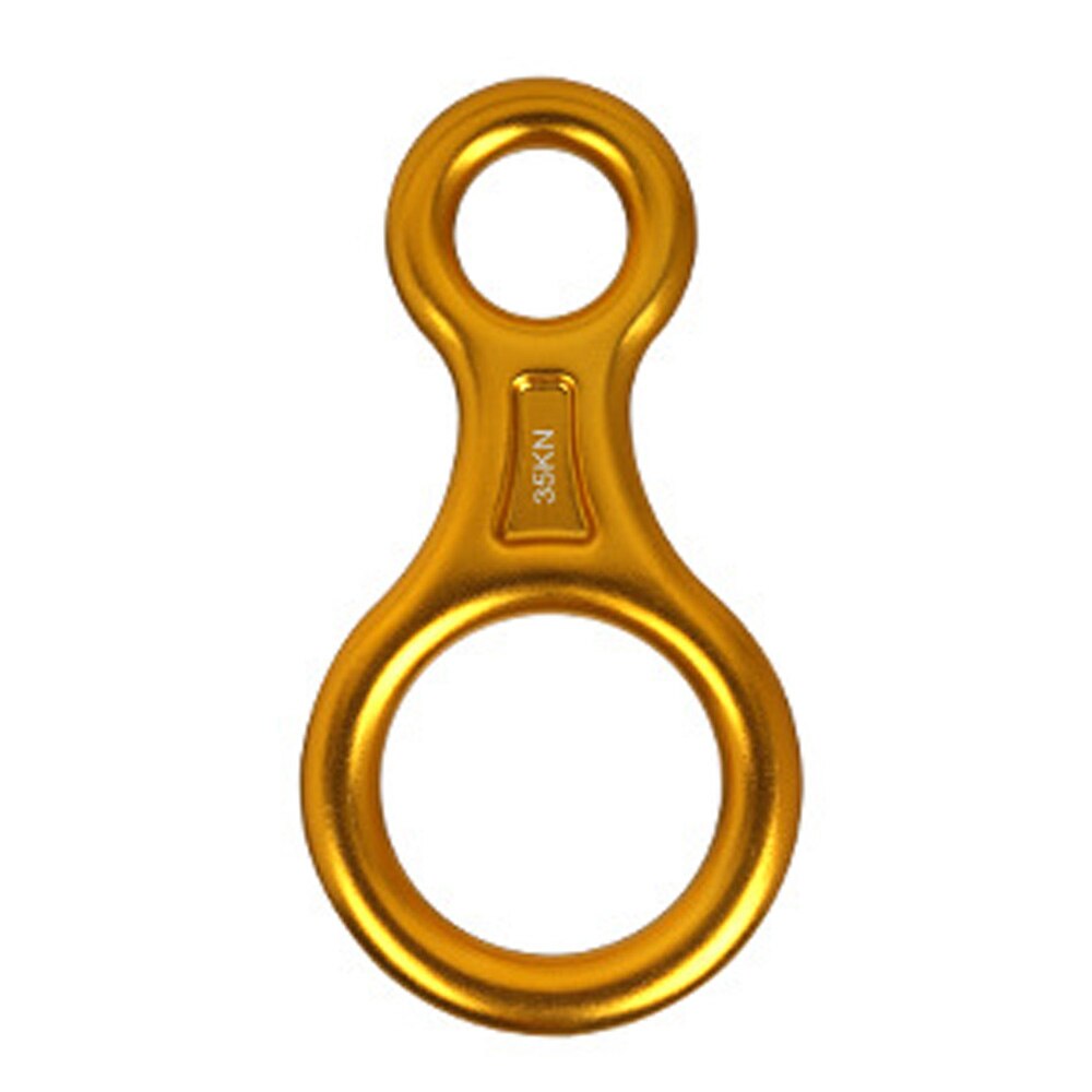 Boneco de montanhismo 35kn, equipamento de escalada para montar, equipamento de resgate, placa de aparelho para montanhamento
