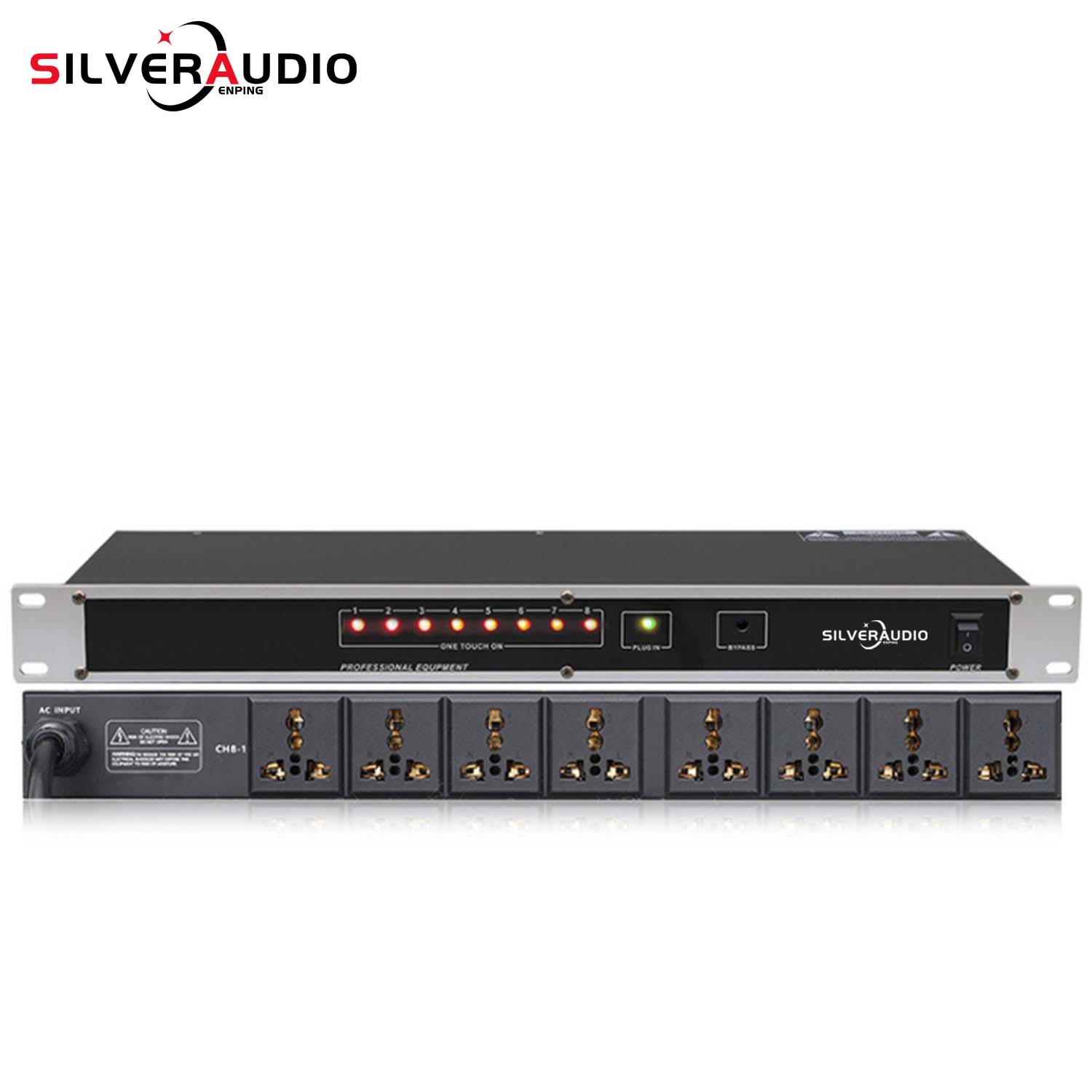 GAX-329 stage 8/10 way power timing device universal socket sequence controller independent switch: Default Title