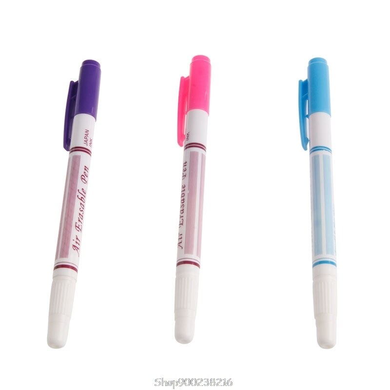 automatyczny znikający długopis woda kasowalna znacznik robić tkanin pióro znakowanie uwaga narzędzie tekstylne O10 20 Dropship