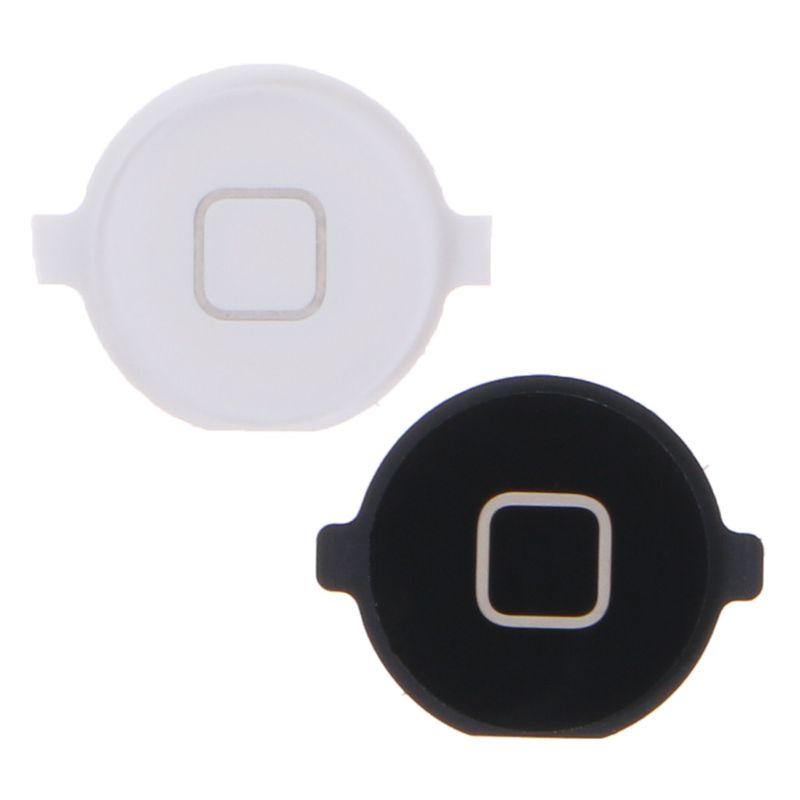 1 pieza botón de menú de Inicio reemplazo llave de retorno junta de goma Reparación de soporte parte para Apple iPod Touch 4