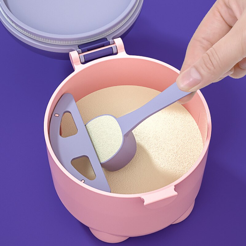 Milk Powder Box Baby Milk Powder Portable Cute Pig Food Storage Box Essential Cereal Infant Toddle Snacks Container No Bpa