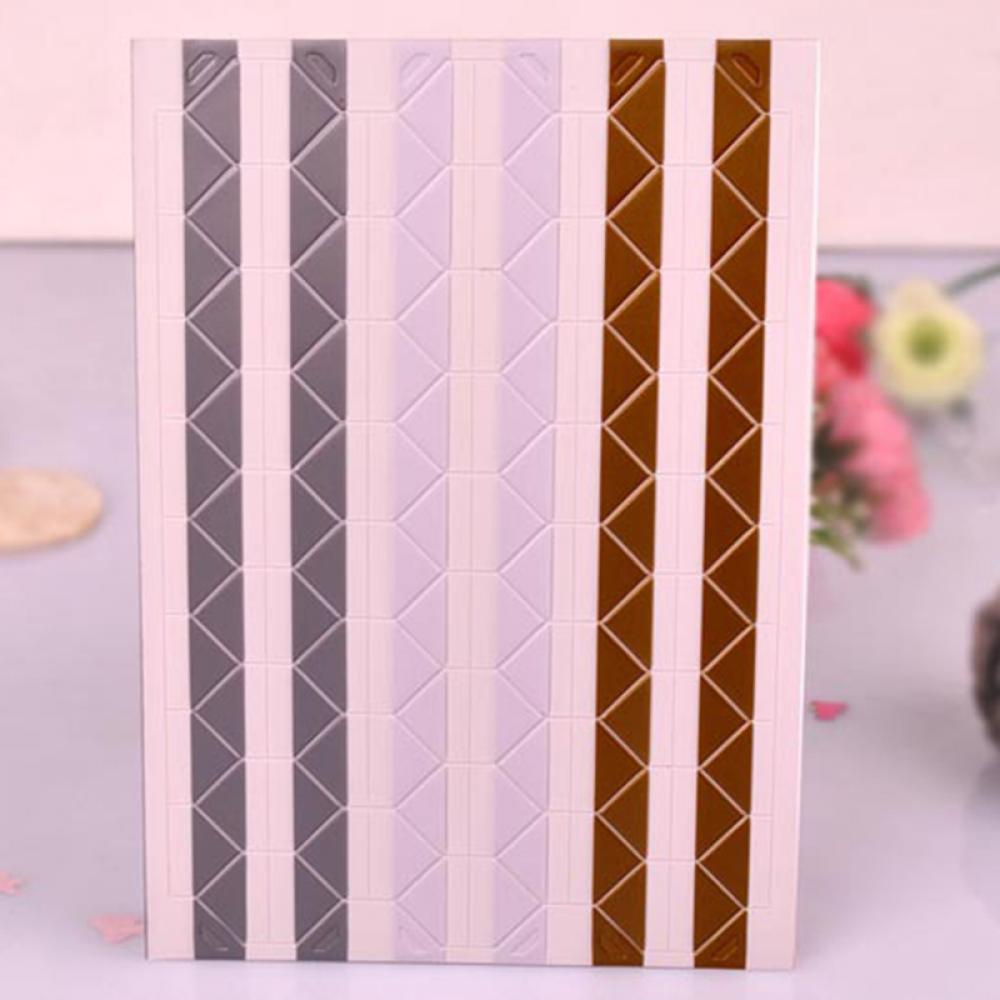 1 Sheet Photo Scrapbook Album Corner Tape Sticker Adhesive Handmade DIY: Sky Blue