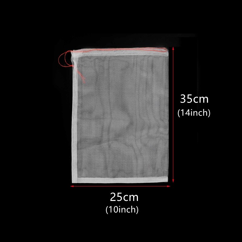 50 stk frugtpose beskyttelse insekter bug net barrierepose mesh frugttræ beskyttelsesposer til tomater æbler vindruer vokseposer: 25 x 35cm