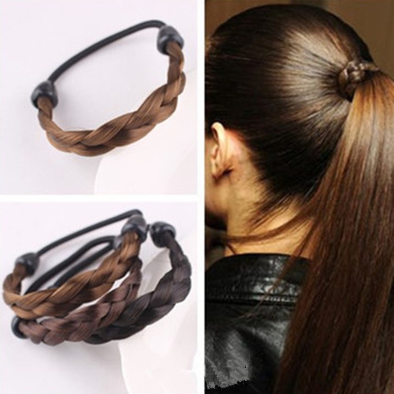 Hoofddeksels Haar Cirkel Haarband Paardenstaart Houder Armbanden Haaraccessoires Voor Vrouwen Styling Tools