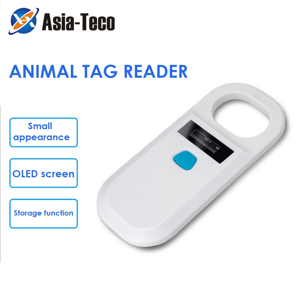 pet scanner ISO11784/5 FDX-B USB RFID Animal pet id reader chip for dog cats horse handheld microchip scanner